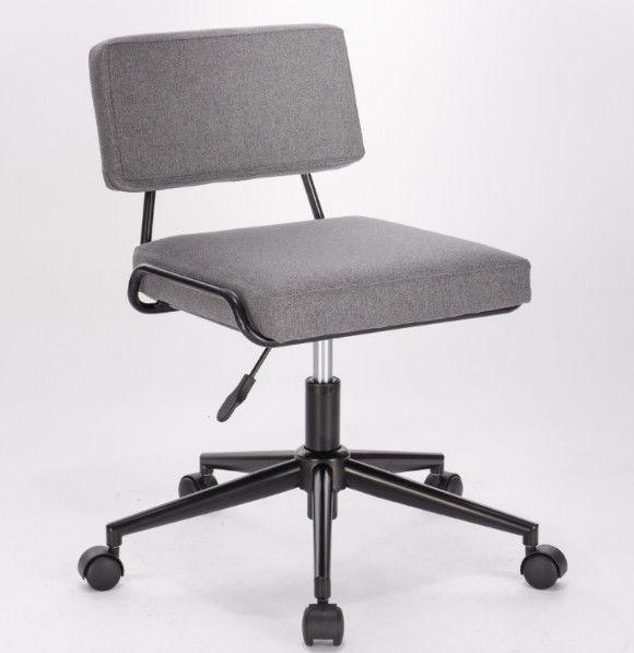 Mesh Rotating Home Office Seat With Lumbar Support And Adjustable Design